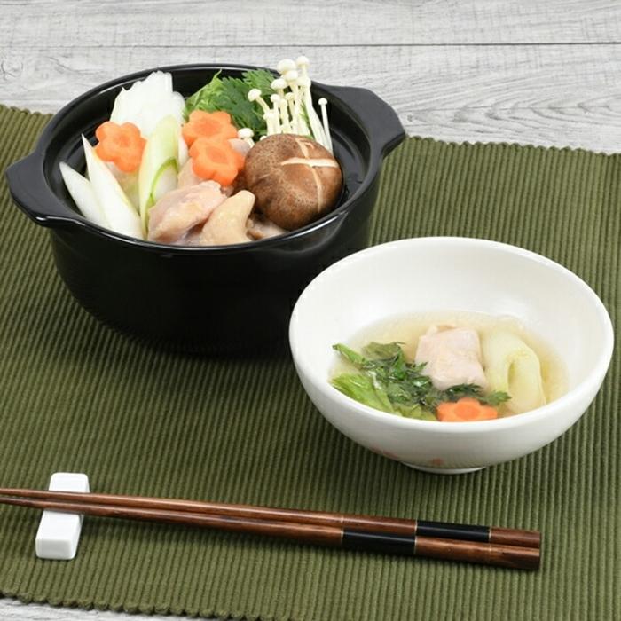 蓋が茶碗になる炊飯土鍋0.5合用 さくら 小さい土鍋 プチ土鍋 おしゃれ どなべ |  | 02