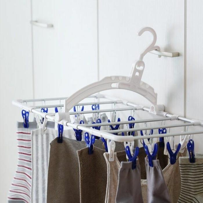ウィングアルミ 風通しハンガー 30Ｐ ブルー 洗濯ハンガー ピンチハンガー 物干しハンガー 物干し 洗濯ピンチ 洗濯ばさみ |  | 02