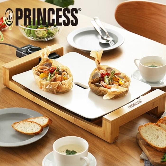 PRINCESS TabLe GriLL Mini Pure テーブルグリル ミニ ピュア ホワイト ホットプレート コンパクト 電気プレート グリルプレート おしゃれ | 