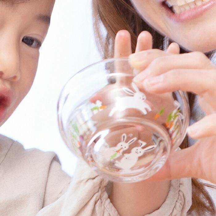 つよいこボール かくれんぼ うさぎ サラダ デザート 皿 おしゃれ かわいい |  | 02