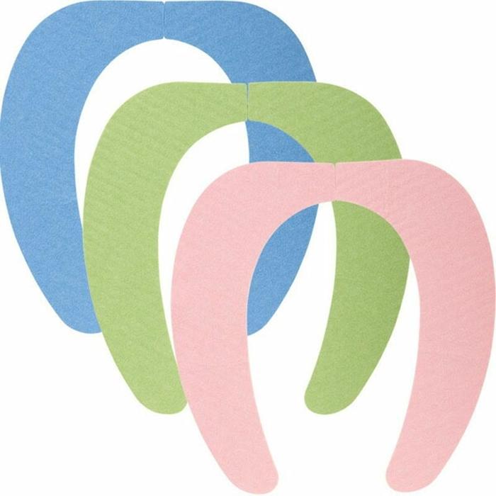 吸着べんざシート 3色入り 便座シート 貼る 洗浄暖房型 O型 U型 ポータブル 便座カバー トイレカバー トイレタリー トイレ用品 抗菌 防臭 |  | 01