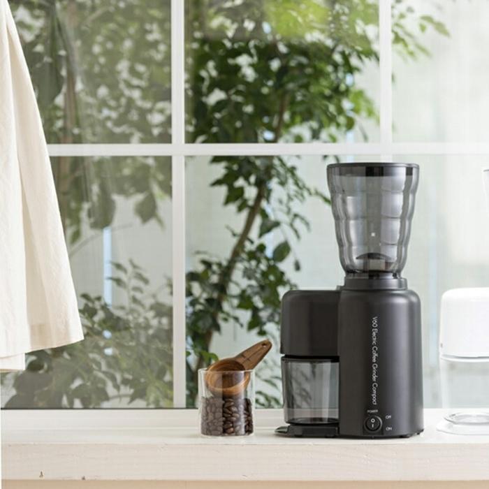 V60 電動コーヒーグラインダーコンパクト 粗さ調節付き ステンレス製 コーヒーミル |  | 01