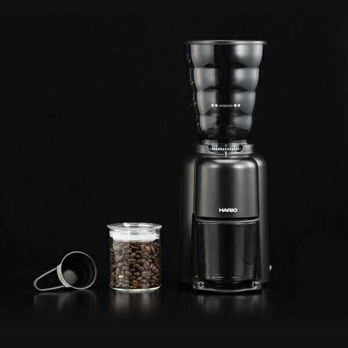 V60 電動コーヒーグラインダーコンパクト 粗さ調節付き ステンレス製 コーヒーミル |  | 02