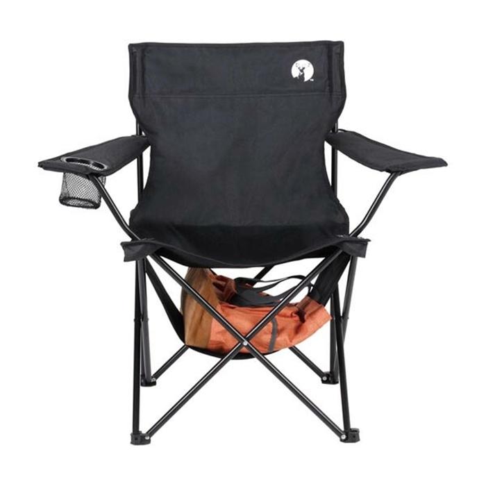 棚モック付ラウンジチェア ブラック BBQ バーベキュー キャンプ アウトドア ドリンクホルダー 折りたたみ 椅子 チェアー |  | 01