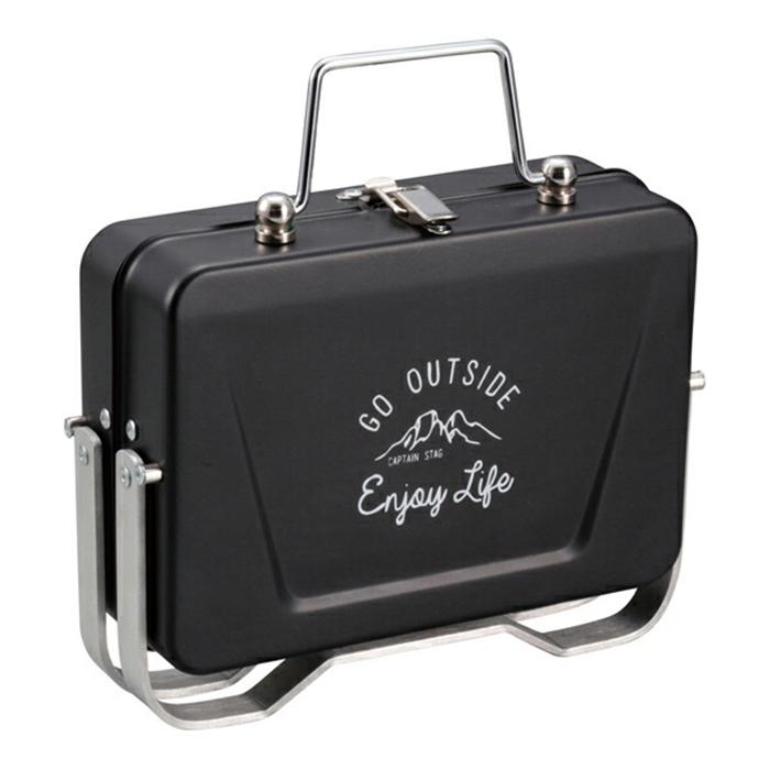 モンテ V型卓上グリルＢ6型 ブラック 焚き火台 キャンプ アウトドア シンプル おしゃれ ソロキャンプ バーベキュー |  | 01