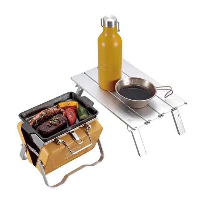 モンテ V型卓上グリルＢ6型 オールドイエロー 焚き火台 キャンプ アウトドア シンプル おしゃれ ソロキャンプ バーベキュー |  | 04
