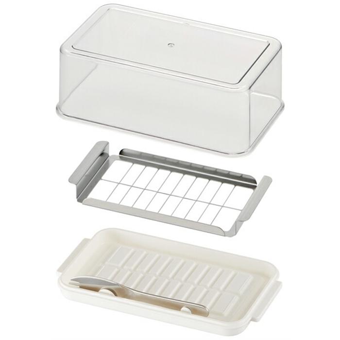 バターカッター&ケース バターナイフ付き バターケース バターカッター お菓子作り ホームベーカリー |  | 01