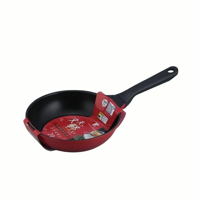 トレージュ フライパン20cm 焼き物 炒め物 キッチン おしゃれ 調理器具 軽量 アルミニウム合金 ふっ素樹脂加工 ダイヤモンドコート | 