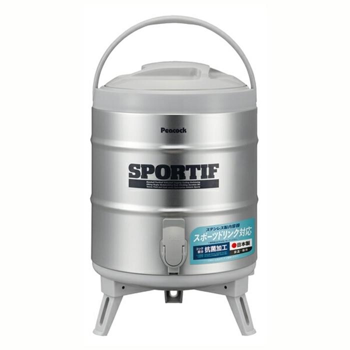 ステンレスキーパー抗菌8.1L 保冷 保温 大容量 キャンプ アウトドア スポーツ ウォータータンク 防災 水タンク おしゃれ | 