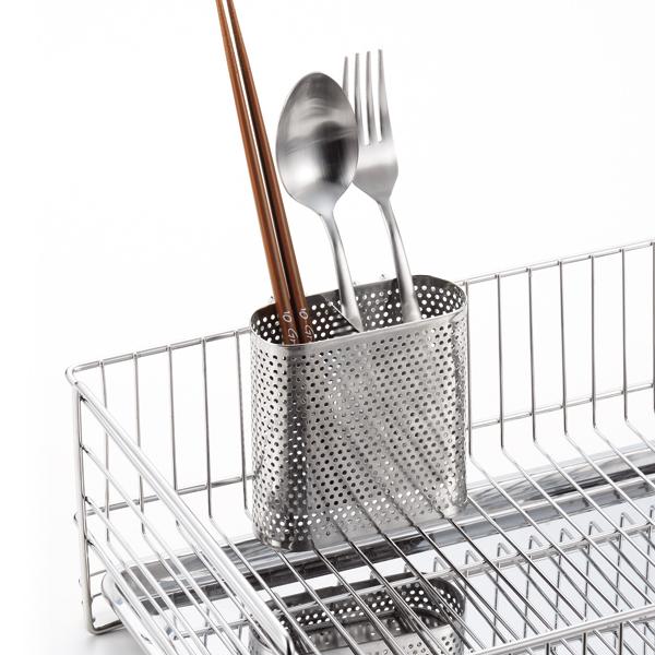 アットアクア ステンレス製パンチング水切りポケット カトラリースタンド カトラリーポケット カトラリー立て ツールポケット キッチン用品 キッチン小物 |  | 01