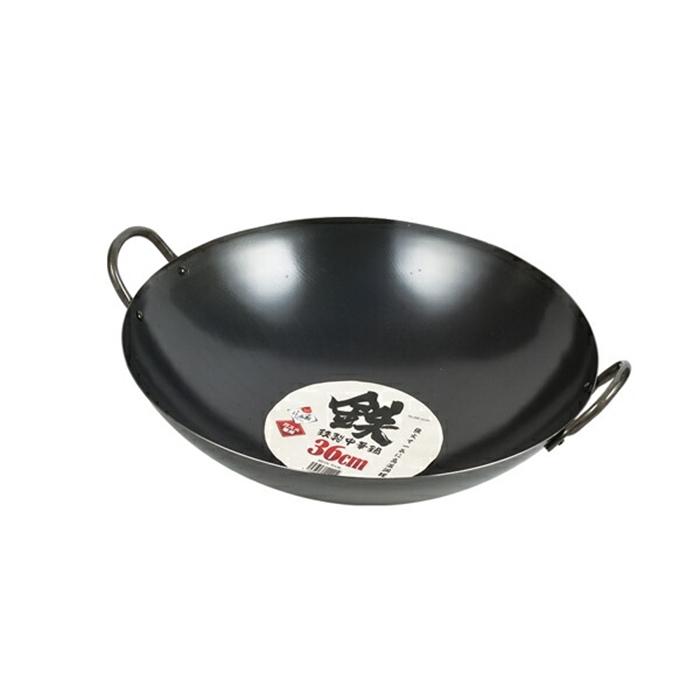 鉄製中華鍋36cm 日本製 鉄製フライパン 鉄フライパン 炒め鍋 いため鍋 なべ | 