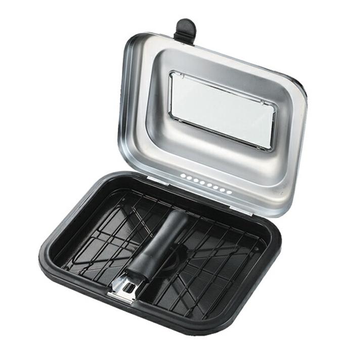 ホットグリル IH対応ガラス窓付ロースター 200Ｖ対応 魚焼き 調理器具 料理道具 キッチン用品 台所用品 |  | 01