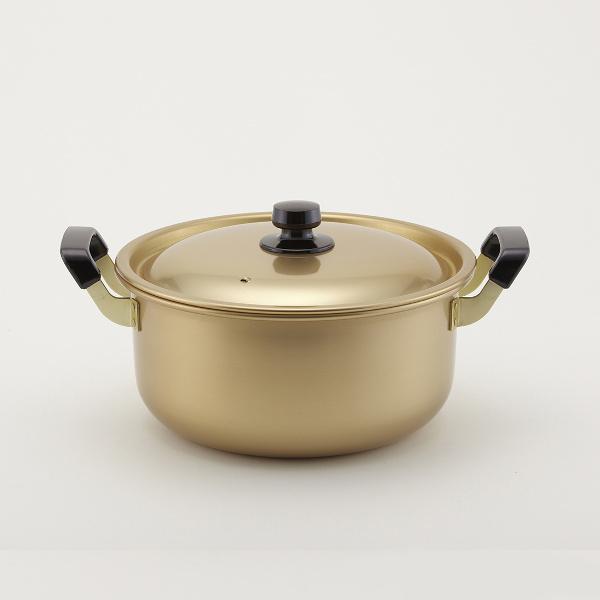 純しゅう酸 味づくし 26cm おでん 両手鍋 アルマイト加工 両手なべ 調理鍋 | 