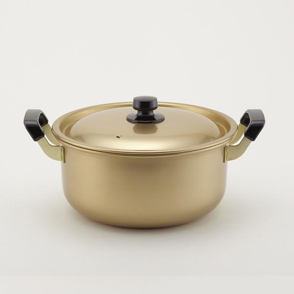 純しゅう酸 味づくし 28cm おでん 両手鍋 アルマイト加工 両手なべ 調理鍋 | 