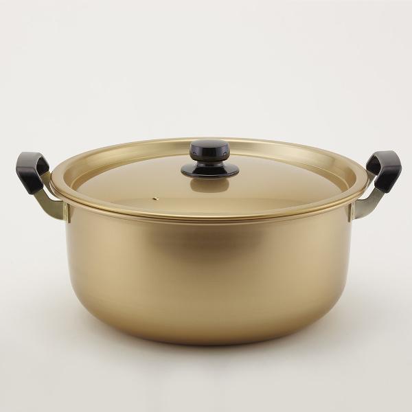 純しゅう酸 味づくし 34cm  おでん 両手鍋 アルマイト加工 両手なべ 調理鍋 | 