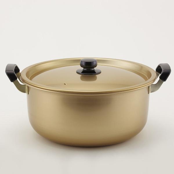 純しゅう酸 味づくし 37cm おでん 両手鍋 アルマイト加工 両手なべ 調理鍋 | 