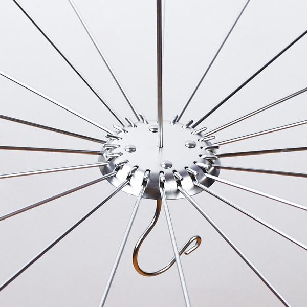 メタリア ステンレス製パラソルハンガー 物干しハンガー たこ足ハンガー パラソル型 タオル干し バスタオル ランドリー 折りたたみ 洗濯グッズ 洗濯用品 |  | 03