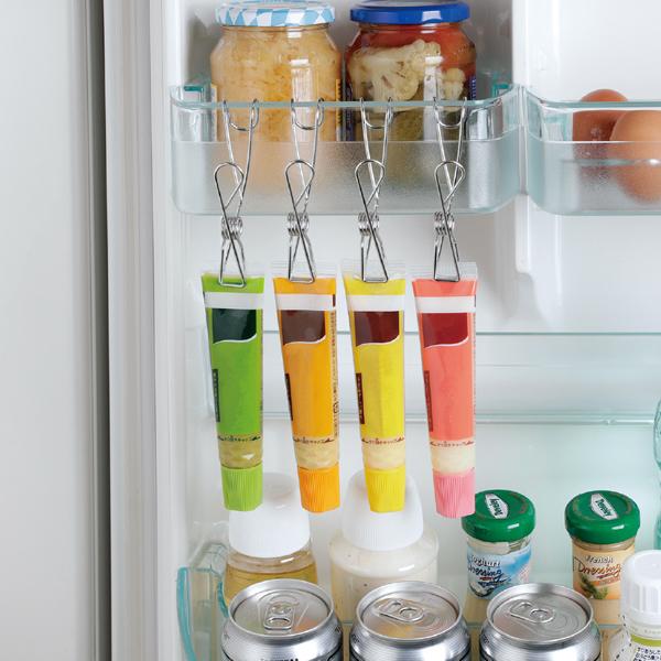 メタリア ステンレス製かけられるマルチクリップ4個セット 洗濯バサミ さびにくい 洗濯ばさみ フック洗濯ばさみ |  | 02