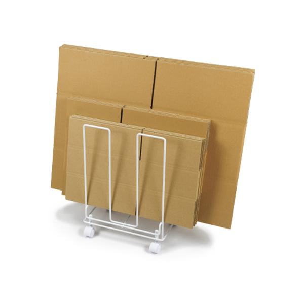 スキット ダンボール収納ストッカー キャスター付 ダンボールストッカー 段ボールストッカー 分別ダストワゴン 段ボール収納ワゴン ダンボール収納ワゴン |  | 01