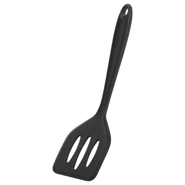 ＴＯＵＣＨ シリコーンターナー 小 BLACK  ターナー シリコンターナー ヘラ シリコン フライ返し キッチンツール 調理器具 | 