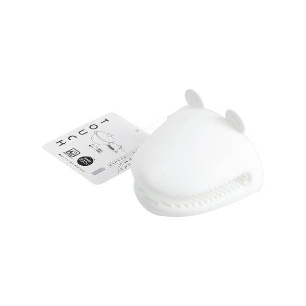 ＴＯＵＣＨ シリコーンカエルミトン WHITE 鍋掴み 鍋つかみ 調理器具 キッチンツール オーブン調理や電子レンジ調理に | 