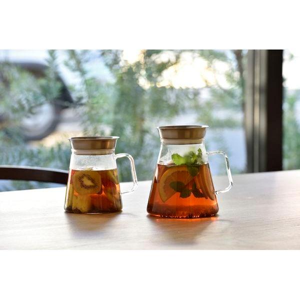 フタなしティーポット・クリア 耐熱ガラス キッチン用品 ポット 電子レンジ 食洗機対応 |  | 02