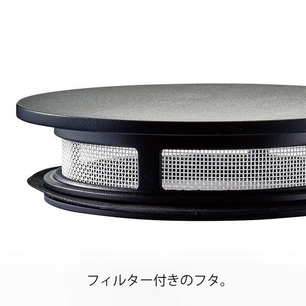 ジャンピングリーフポット 丸形ティーポット 茶こし 耐熱ガラス キッチン用品 ポット 電子レンジ 食洗機対応 |  | 05