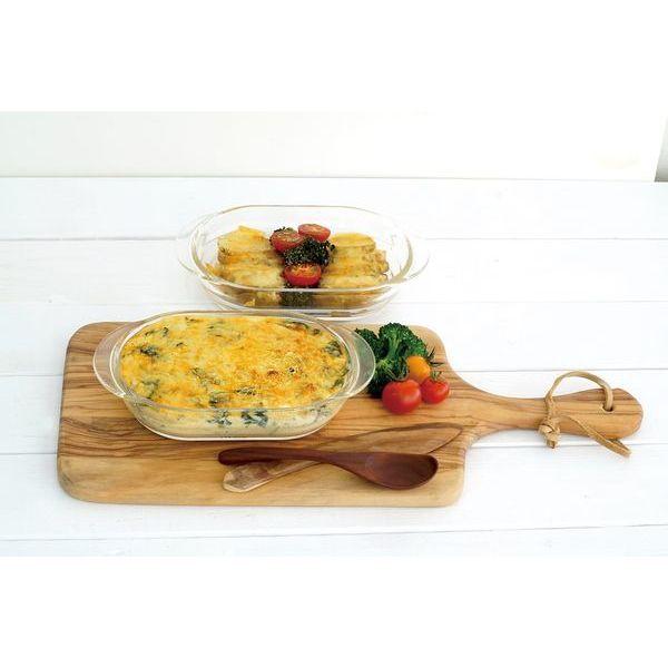 耐熱ガラス製グラタン皿2個セット オーブン 電子レンジ対応 ドリア オーブン料理 おうちカフェ シンプル |  | 01