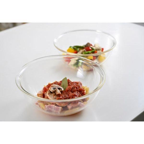 耐熱ガラス製浅型ボウル 2個セット 浅型ボウル ミキシングボウル 製菓 耐熱ガラス ボウル キッチン 調理器具 キッチンボール 小鉢 |  | 01