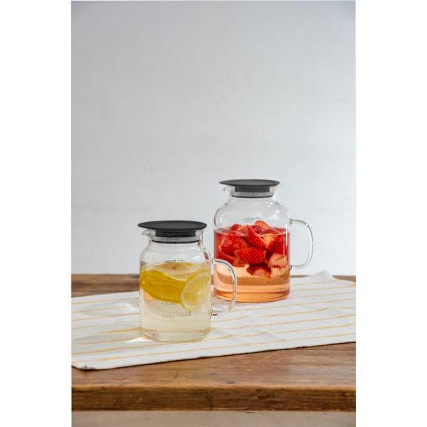 ビネガーズフルーツポット 500ml ドリンクポット 漬物容器 保存容器 ビネガーポット ビネガードリンク ポット ピッチャー 保存容器 耐熱ガラス 耐熱 ガラス |  | 01