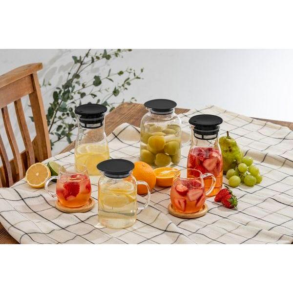 ビネガーズフルーツポット 500ml ドリンクポット 漬物容器 保存容器 ビネガーポット ビネガードリンク ポット ピッチャー 保存容器 耐熱ガラス 耐熱 ガラス |  | 03