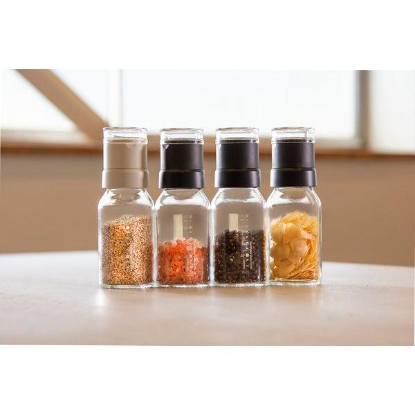 スパイスミル 塩・こしょう ペッパーミル 岩塩 ミル シンプル デザイン 調味料入れ 調味料挽き おしゃれ |  | 01