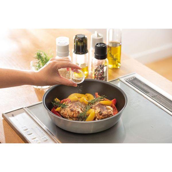 スパイスミル 塩・こしょう ペッパーミル 岩塩 ミル シンプル デザイン 調味料入れ 調味料挽き おしゃれ |  | 03