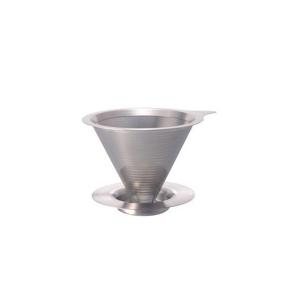 ダブルメッシュメタルドリッパー 01 ペーパーレスドリッパー オールステンレス製ドリッパー コーヒー コーヒードリッパー | 