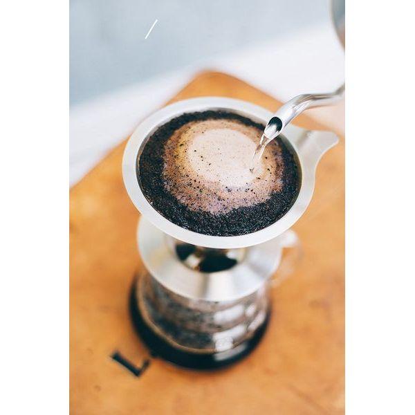 ダブルメッシュメタルドリッパー 01 ペーパーレスドリッパー オールステンレス製ドリッパー コーヒー コーヒードリッパー |  | 02