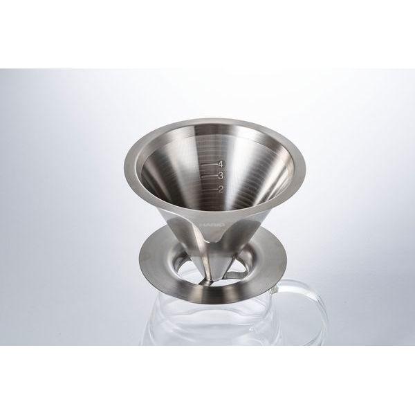 ダブルメッシュメタルドリッパー 02 ペーパーレスドリッパー オールステンレス製ドリッパー コーヒー コーヒードリッパー |  | 02