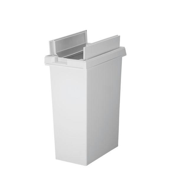 ゴミ箱 ダストボックス 45L ユニード フリップオープン45 ホワイトグレー ごみ箱 キッチン 台所 日本製 新輝合成 | ブランド登録なし | 02
