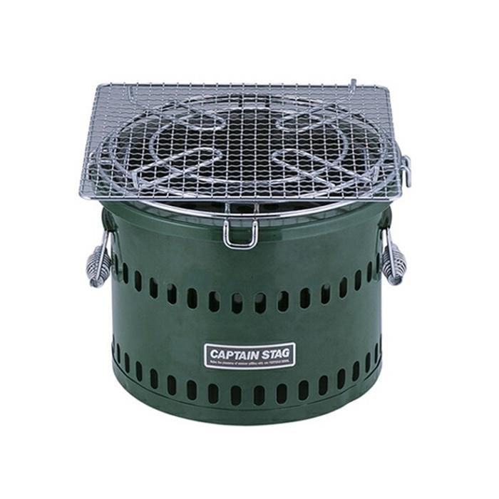 炭焼き名人万能七輪水冷式 卓上 ひとり 一人 1人 用 炭火 炭火焼肉 用 海鮮料理用 網焼き しちりん | 