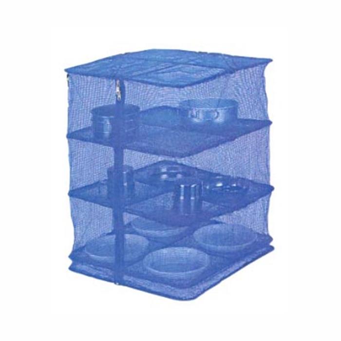 万能干しかご 50Ｘ50cm 干物 一夜干し ドライフルーツ アウトドア キャンプ ベランダ 軒先 一夜干しネット 食器干しネット |  | 01