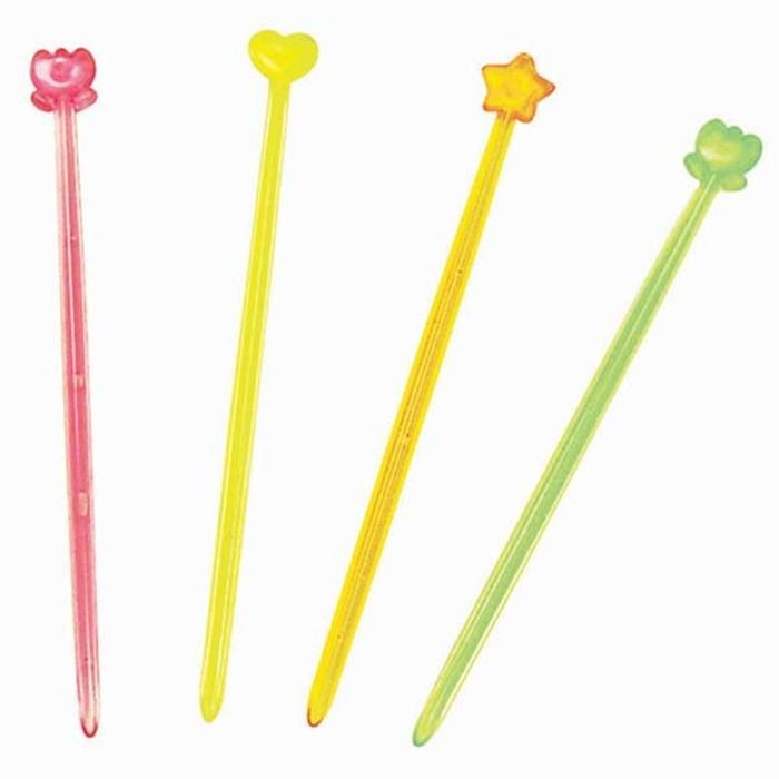 クリアピック 100本入 フードピック フルーツピック お弁当 飾り串 串 お弁当グッズ お弁当ピック パーティ おかずピック |  | 01