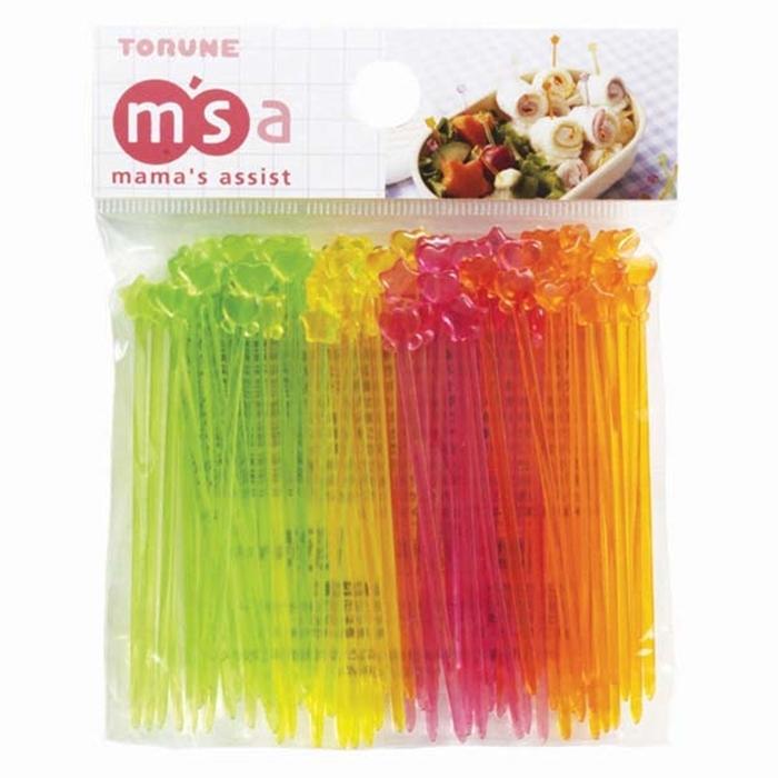 クリアピック 100本入 フードピック フルーツピック お弁当 飾り串 串 お弁当グッズ お弁当ピック パーティ おかずピック |  | 02