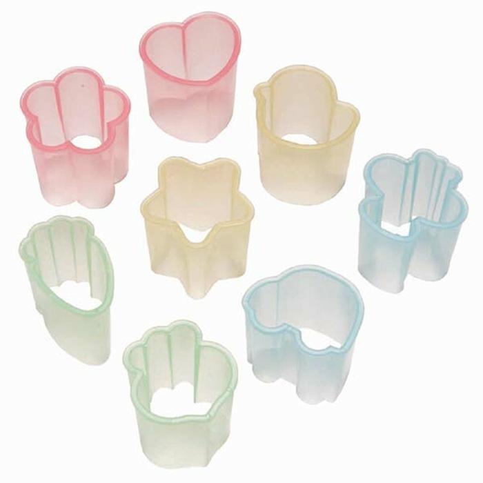 お弁当抜き型セット 8個入  キャラ弁 キャラ弁グッズ デコ弁 抜き型 おにぎり型 お弁当グッズ ごはん ご飯 おにぎり おかず 子供向け キッズ向け | 