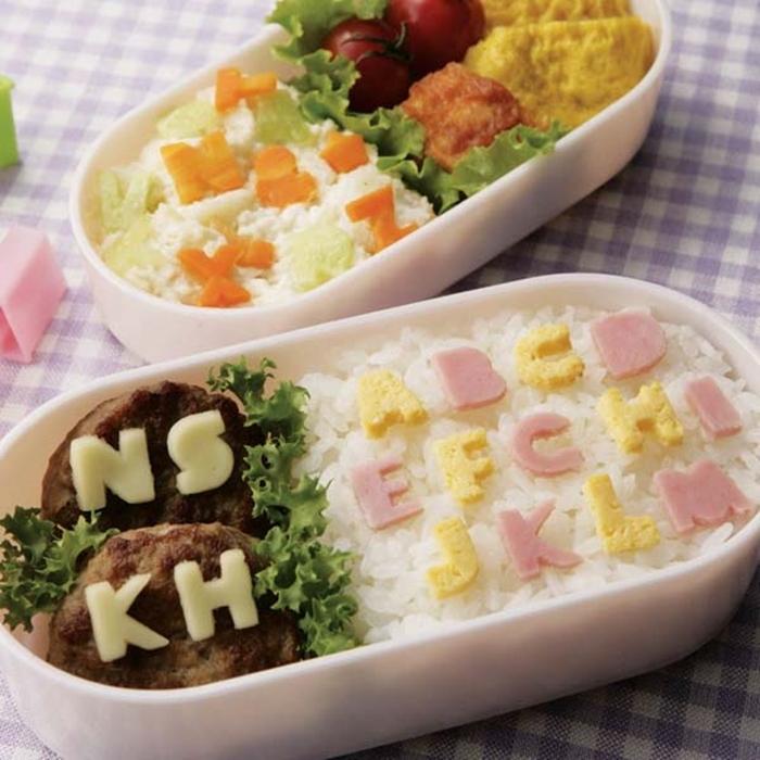 ＡＢＣ抜き型 28個入（ピック2本付） フードピック フルーツピック お弁当 飾り串 串 お弁当グッズ お弁当ピック パーティ おかずピック |  | 01
