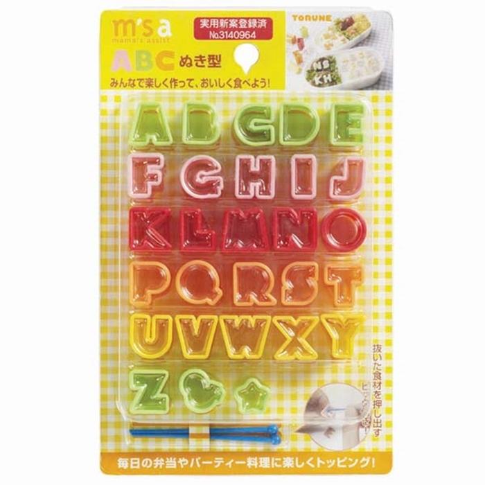 ＡＢＣ抜き型 28個入（ピック2本付） フードピック フルーツピック お弁当 飾り串 串 お弁当グッズ お弁当ピック パーティ おかずピック |  | 02