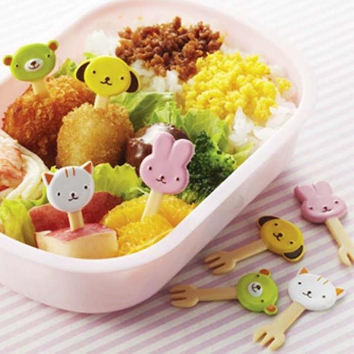 アニマルフォークピック 8本入 フードピック フルーツピック お弁当 飾り串 串 お弁当グッズ お弁当ピック パーティ おかずピック |  | 02