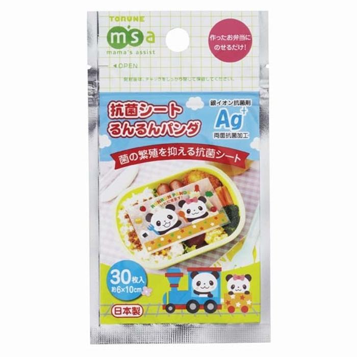 抗菌シート るんるんパンダ 30枚入 おにぎりフィルム おにぎりシート お弁当 グッズ |  | 02