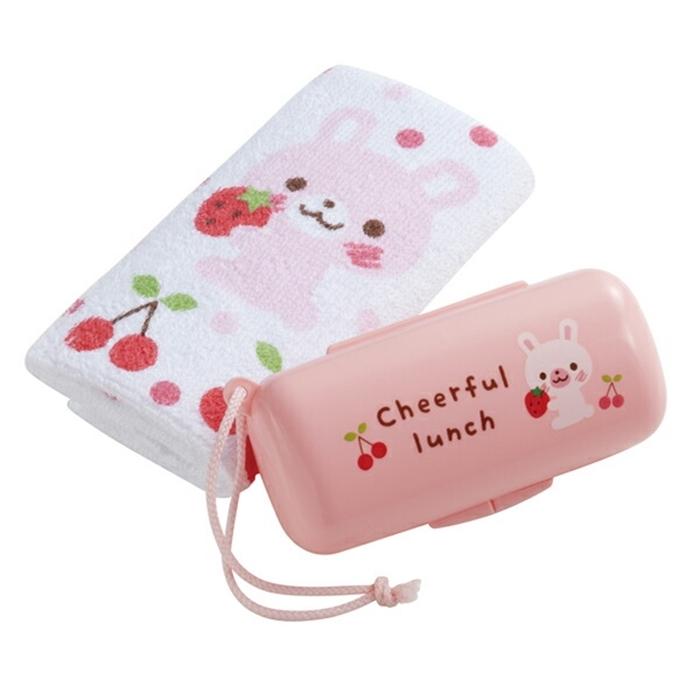 おしぼりセット うさぎ 16点セット 子供 ハンドタオル ミニタオル 男の子 女の子 子ども キッズ 手拭きタオル お手拭き おてふき 遠足 | 