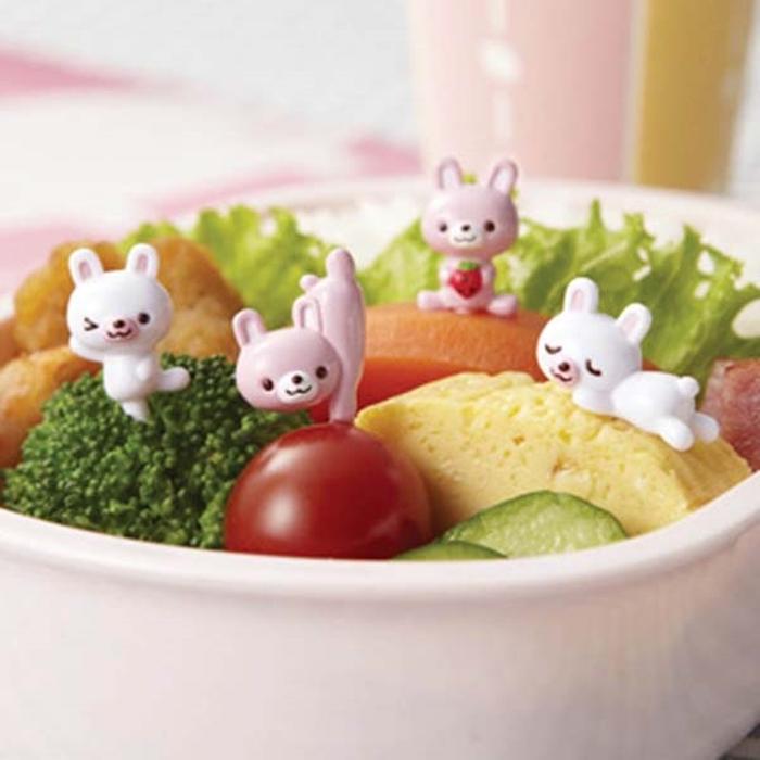 うさぎピック 8本入 フードピック フルーツピック お弁当 飾り串 串 お弁当グッズ お弁当ピック パーティ おかずピック |  | 01