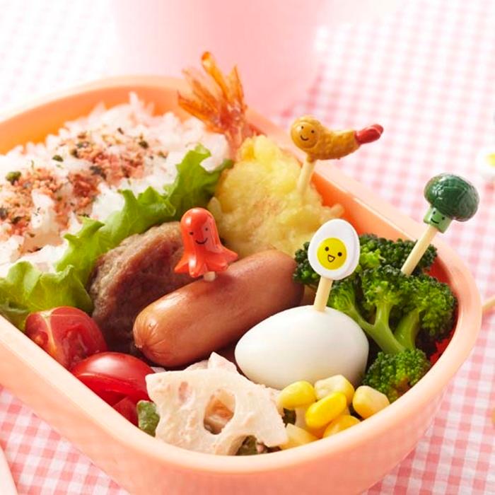 おかずピック 8本入 フードピック フルーツピック お弁当 飾り串 串 お弁当グッズ お弁当ピック パーティ おかずピック |  | 01