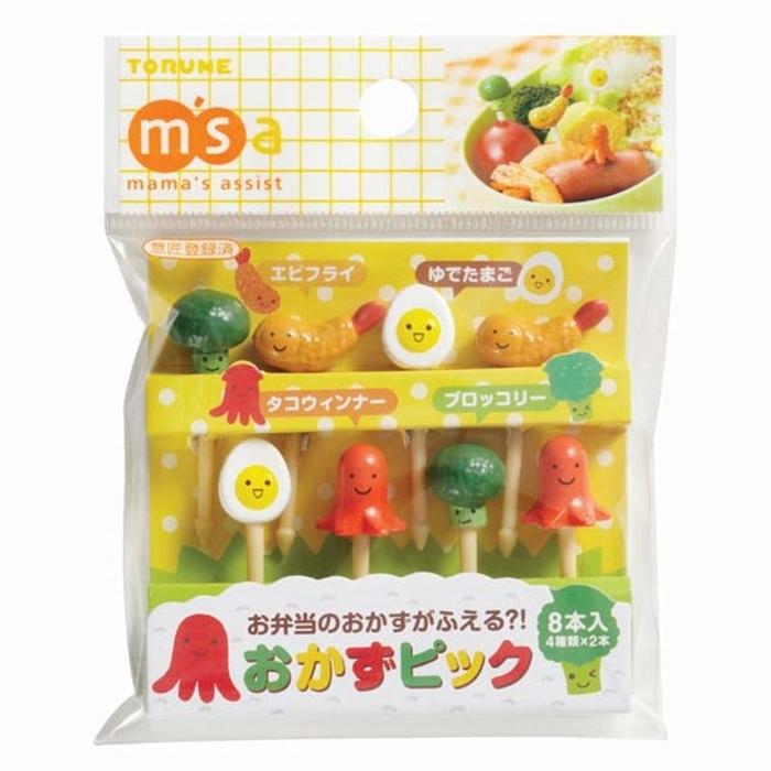おかずピック 8本入 フードピック フルーツピック お弁当 飾り串 串 お弁当グッズ お弁当ピック パーティ おかずピック |  | 02